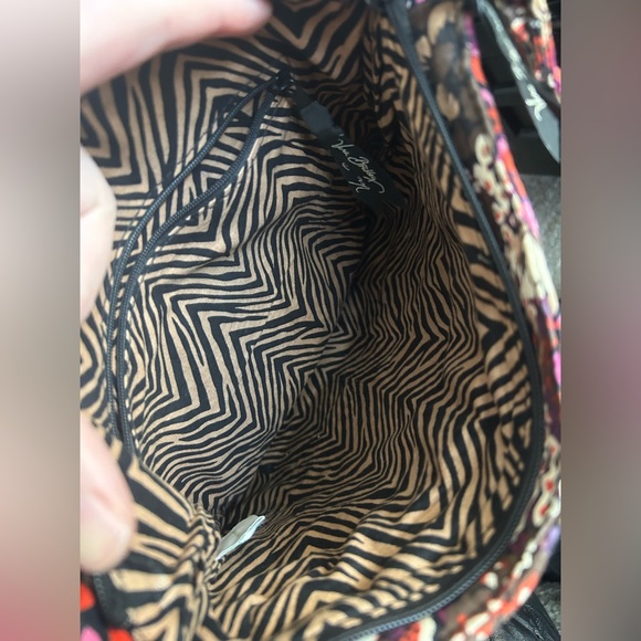 Vera Bradley Quilted Floral Crossbody Bag w/ Adjustable Strap – Pink/Multi - Picture 6 of 7